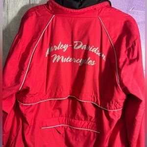 Y2K Harley-Davidson Pink Windbreaker